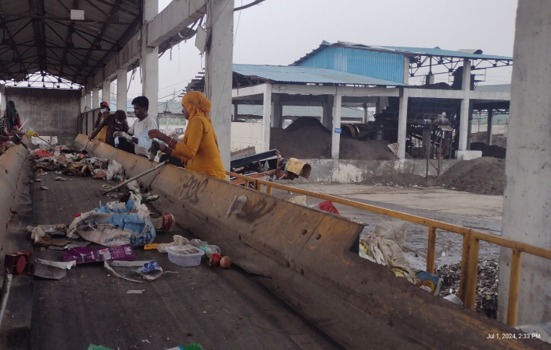 Solid waste degeneration
