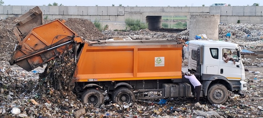 Solid waste degeneration